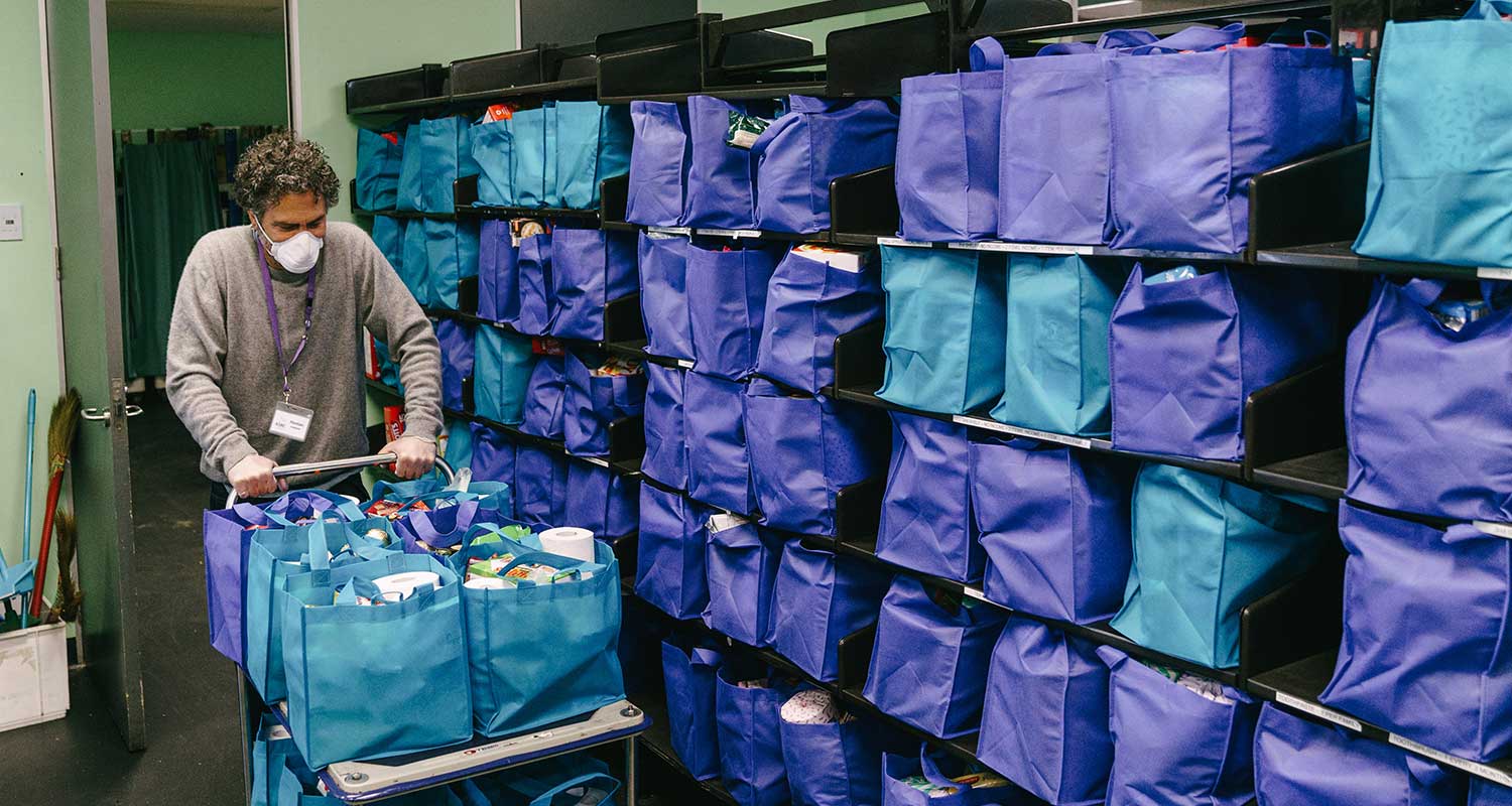 400% spike in numbers accessing ASRC foodbank